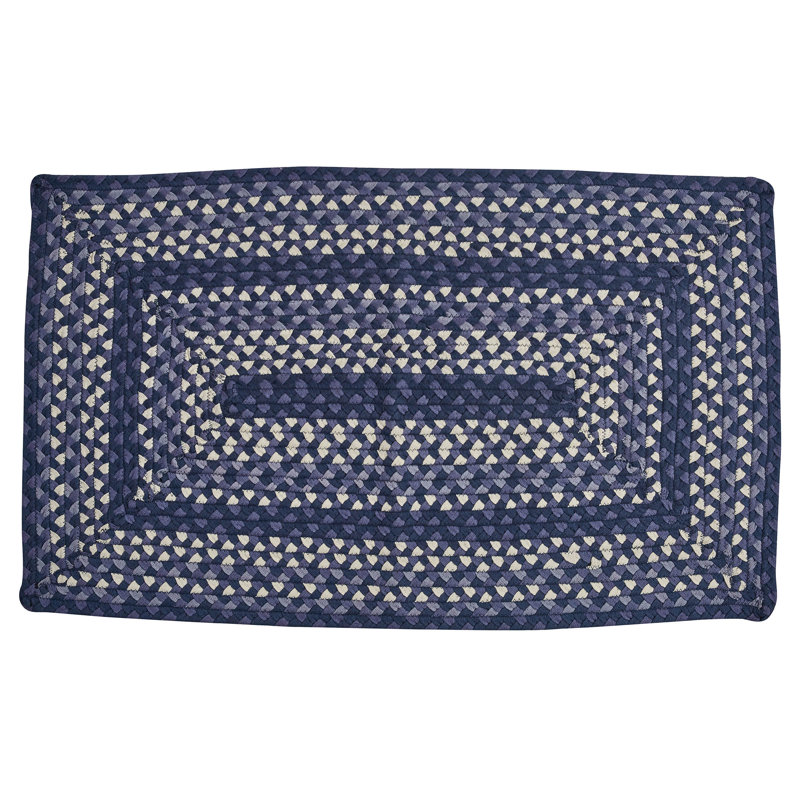 Riskin Cotton Geometric Indoor Rug, Rectangle 2'3" x 3'9"