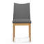 Chaises de salle à manger modernes et minimalistes, ensemble de 2
