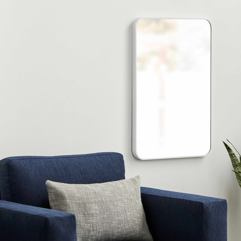 Destefano Essence Full Length Mirror, 35" x 24", White