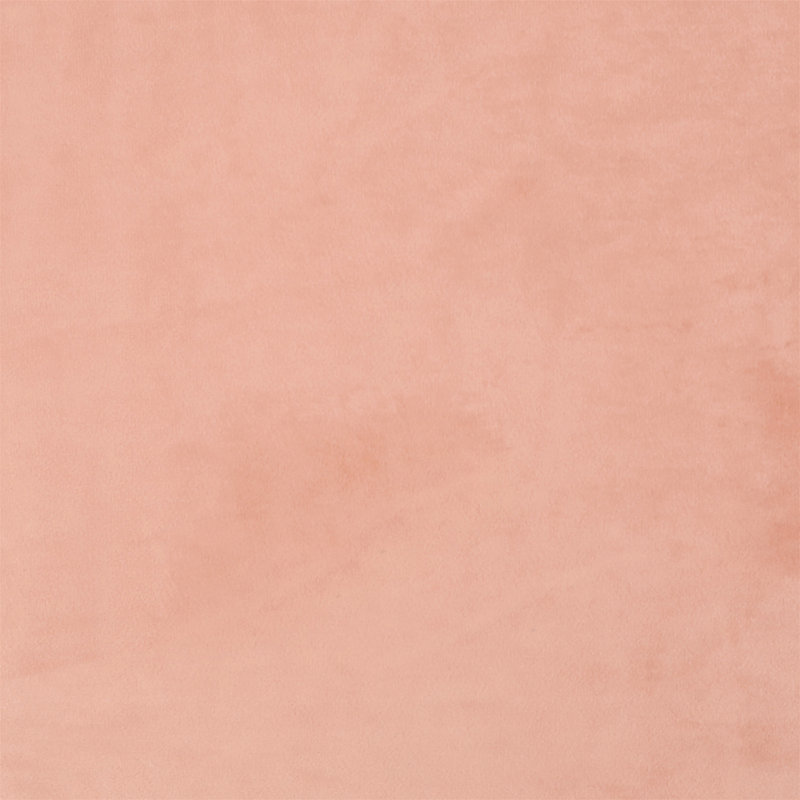 Fauteuil à billes en velours de coton avec accoudoirs Allea, Velours rose