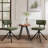 Modern Fabric Upholstered Dining Chair-1213732233