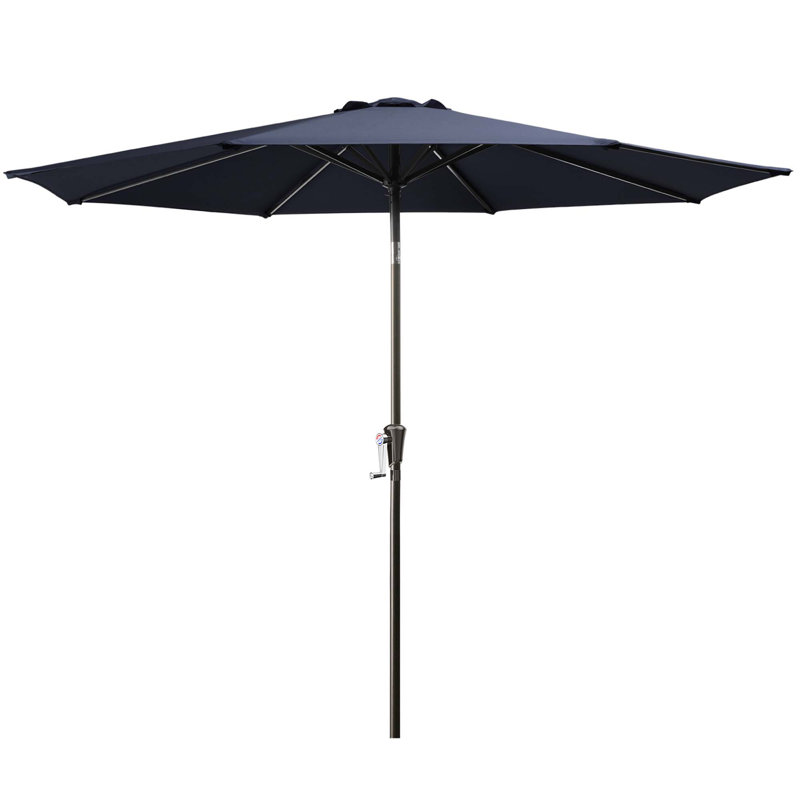Parasol de marché 9 pi Loyce, Bleu marine