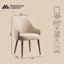 Fauteuil de salle à manger rembourré Solace-126636005