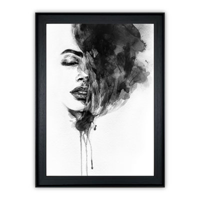 Woman Dreaming - Painting