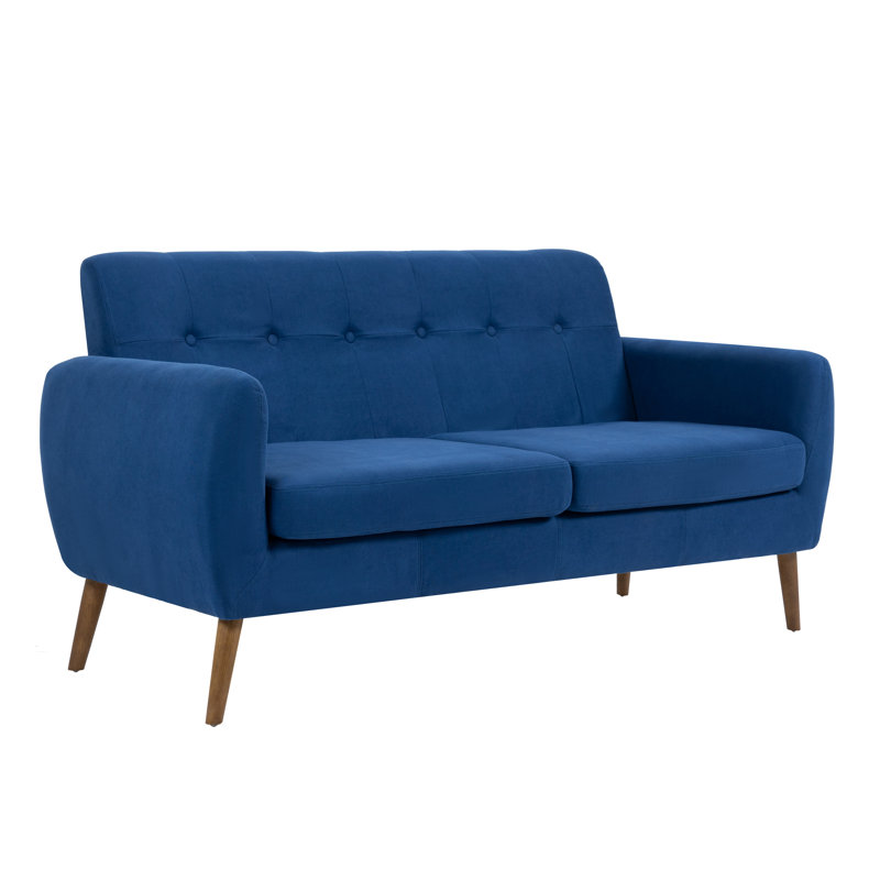 Causeuse Atifa Apollos, Bleu