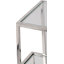 Yerkes Glass Top Frame End Table