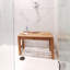 Banc de douche en teck-118913754