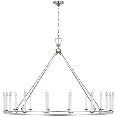 Darlana 16 - Light Wagon Wheel Chandelier