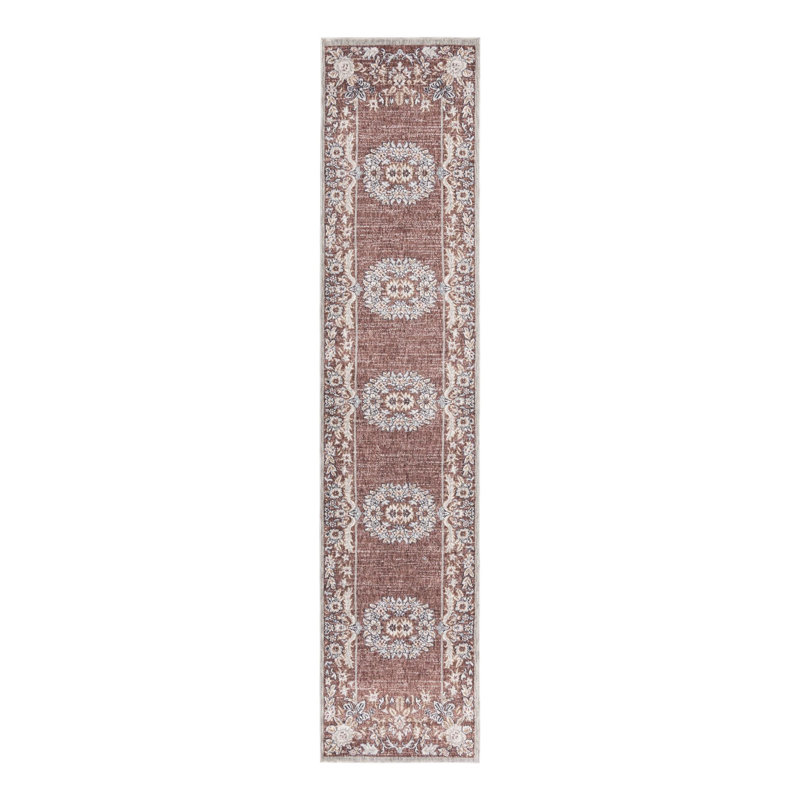 Erica Floral Indoor Rug, Runner 2'7" x 12'