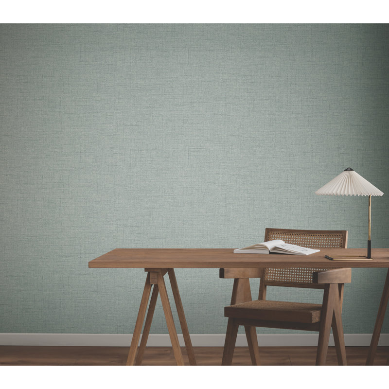 Papier peint Hillswick Tweed Pewter, Bleu