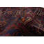 Tapis bleu foncé Saim Rare War 3 pi 3 po x 4 pi 9 po
