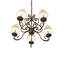 Jenna 5 - Light Dimmable Empire Chandelier