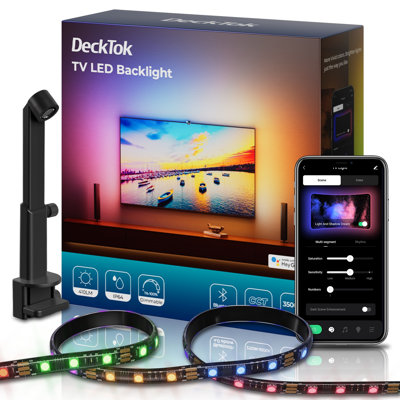 11.5ft Smart RGBIC Color Sensor Sync TV Back light for 80-100 inch TVs