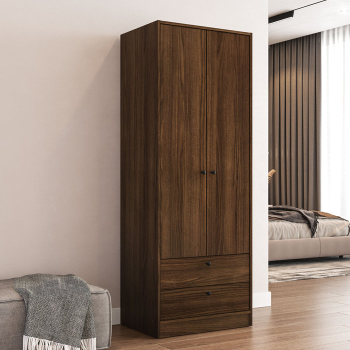 Zipcode Design™ Rhiannon Manufactured Wood Armoire & Reviews | Wayfair