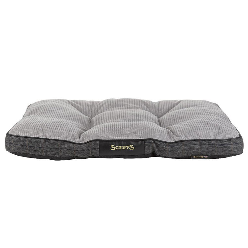 Windsor Polyester Pet Bed, Charcoal/Blurry Wood