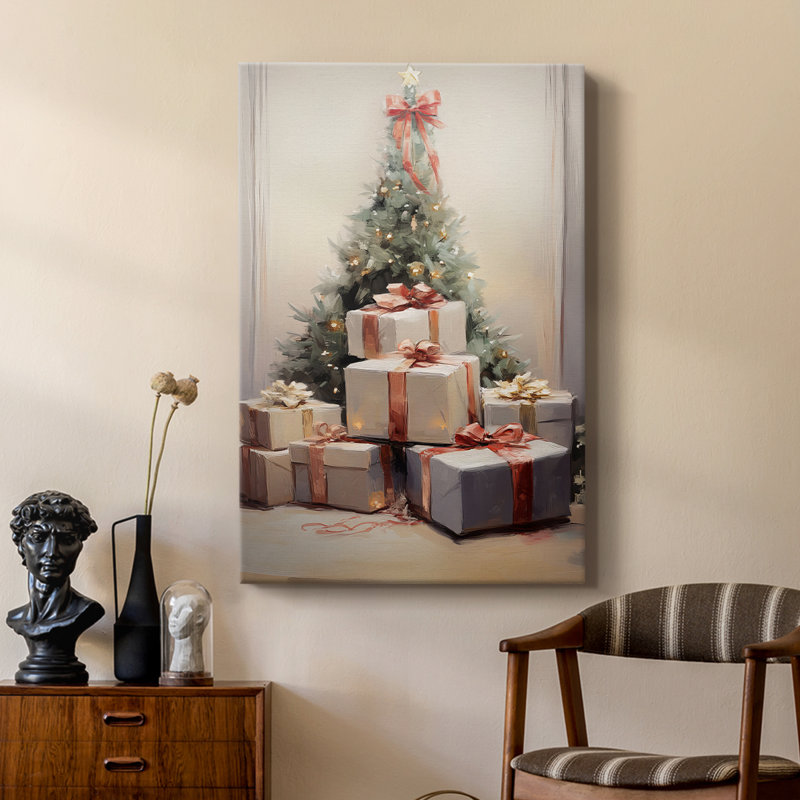 Art des Fêtes de Noël - série 2-XXXVII - galerie Cavas sur mesure, H 18 po x l 12 po