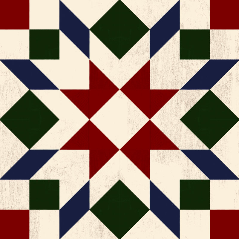 Courtepointe Christmas Barn II, H 30 po x l 30 po