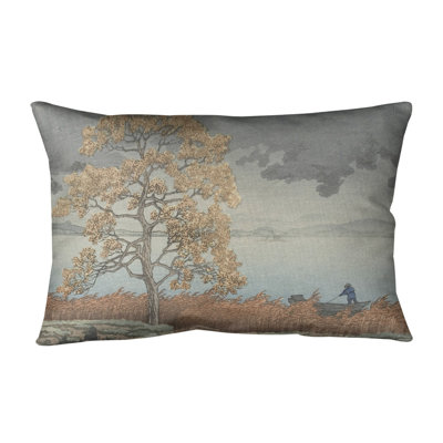 Coussin lombaire au-dessus de la pluie shore