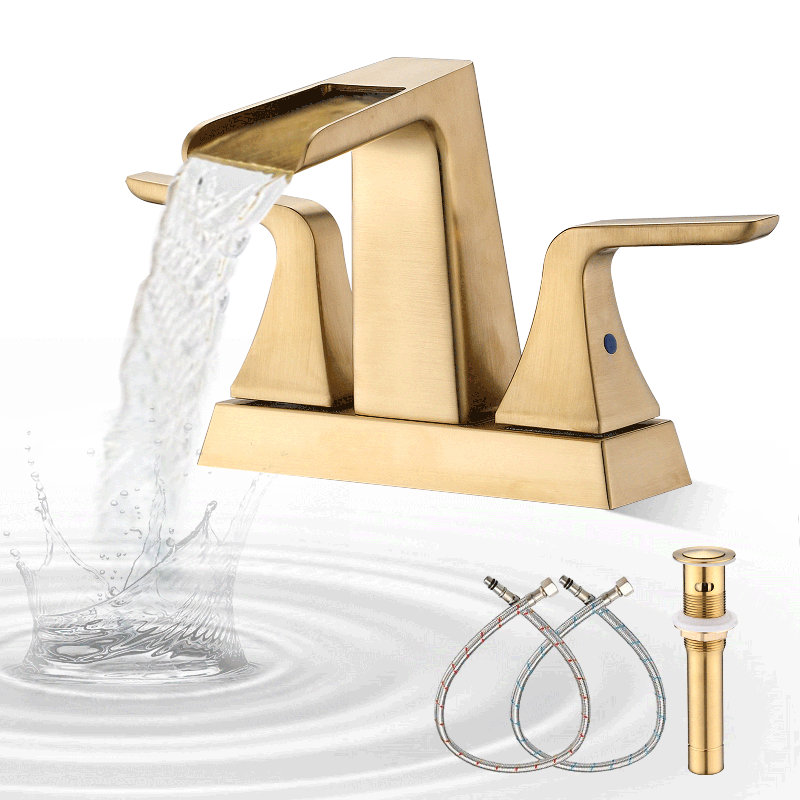 Bathroom Faucet, Gold