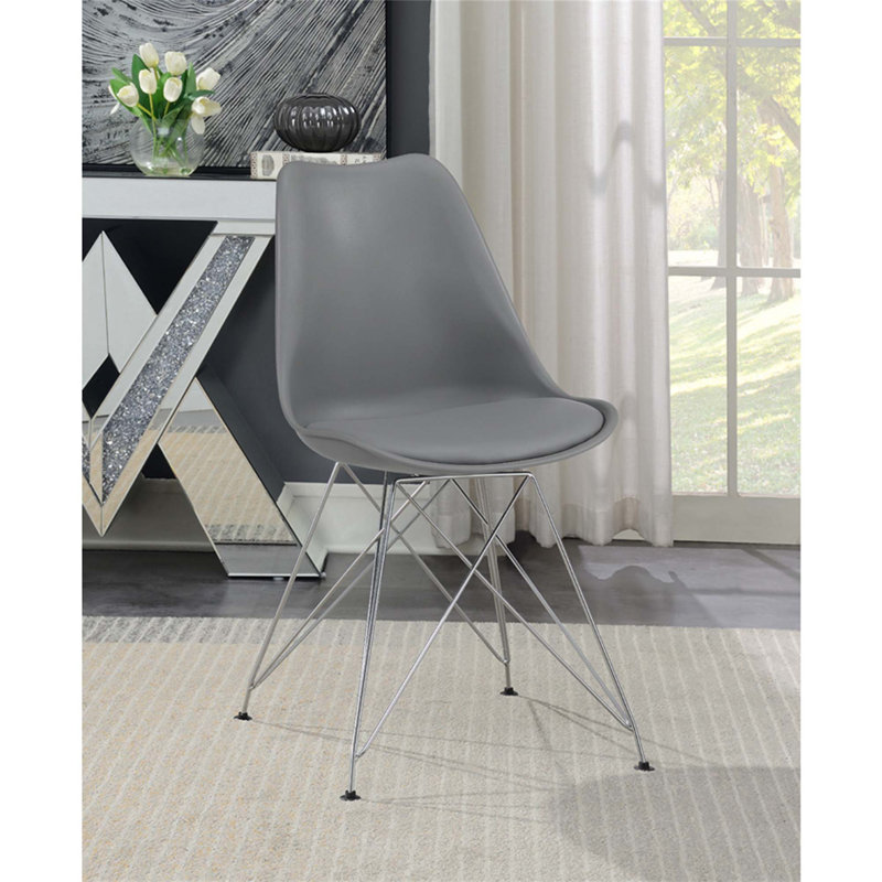 Ensemble de 2 chaises d'appoint en polypropylène