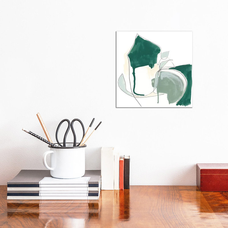 Idlewild III by June Erica Vess - Wrapped Canvas Painting, 30.48 cm H x 30.48 cm W