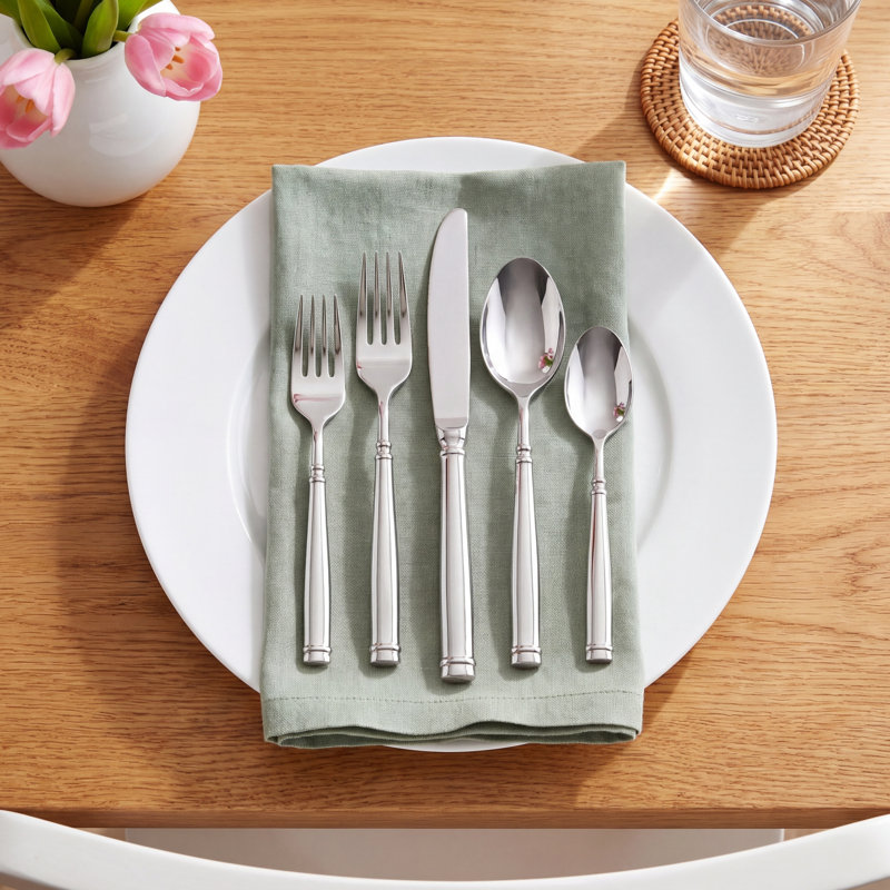 Birch Lane™ Donata Stainless Steel Flatware Set