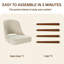 Two-tier solid wood upholstered side chair-921846657-921846684-910019276