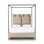 Leigh Canopy Bed-Palm Ecru-King