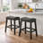 Ridit Upholstered Linen Blend Counter Stool
