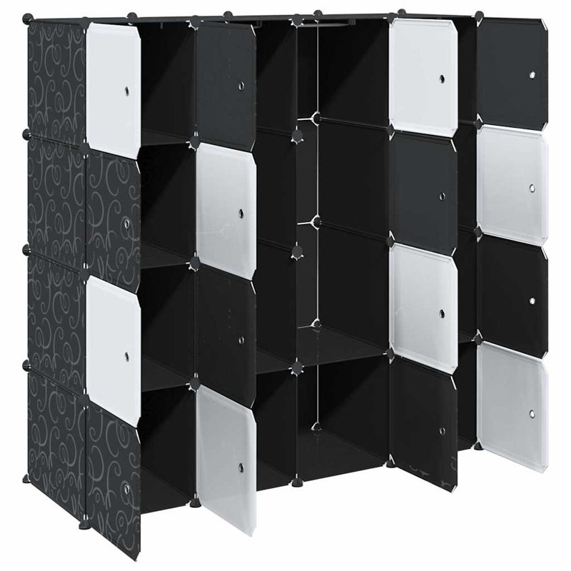 16 Door PP (Polypropylene) Wardrobe