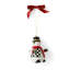 Black & White Snowman Ornament