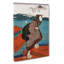 Sanbashi No Onna by Utagawa Kuniyoshi - Wrapped Canvas-55323239