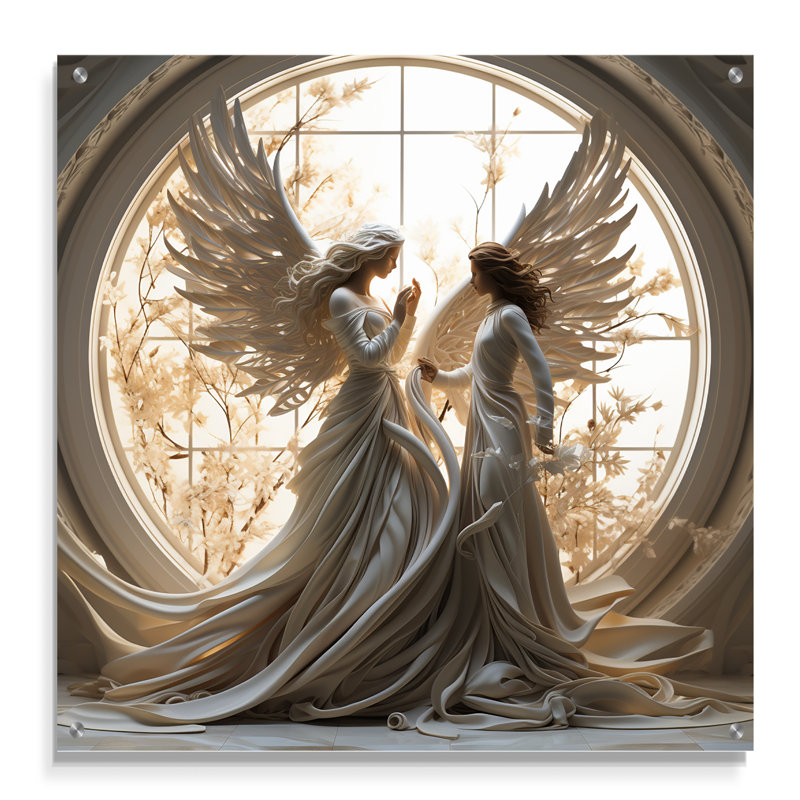 Angélique, art du Christianisme, H 16 po x l 16 po