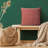 Neera Adobe Square Solid Color Worn/Fade Cotton Throw Pillow-950490111