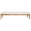 Chaise longue d'extérieur en acacia Ruark-824726502
