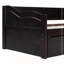 Lit de jour en bois robuste avec lit gigogne et rangement, canapé-lit extensible pour une utilisation polyvalente dans n'importe quelle maison