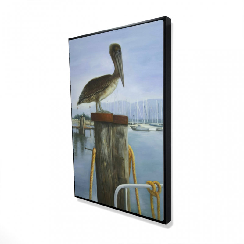 «Pelican» sur toile, H 36 po x l 24 po
