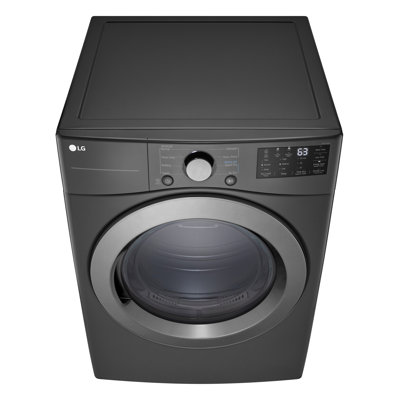 7.4 Cu. Ft. Ultra Large Capacity Electric Dryer -  LG, DLE3470M