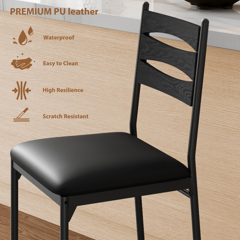 Counter Stool with Metal Frame