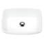 Lavabo vasque rectangulaire blanc Nantucket Sinks NSV1913