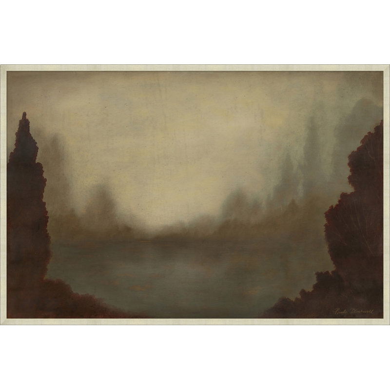 Morning Mist - Peinture sur toile encadrée