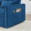 Canapé-lit pliable polyvalent de 54,33 pouces en 3 longueurs, canapé-lit moderne en velours, dossier réglable-1101668049