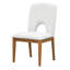 Ensemble de table de salle à manger extensible moderne de 5 pièces avec rallonge amovible de 16,2 pouces pour petits espaces TopMAX, noyer (ancien sku: SP000062)
