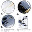 Symphonie cubiste noire et bleue sur toile-1034940877-1034940874