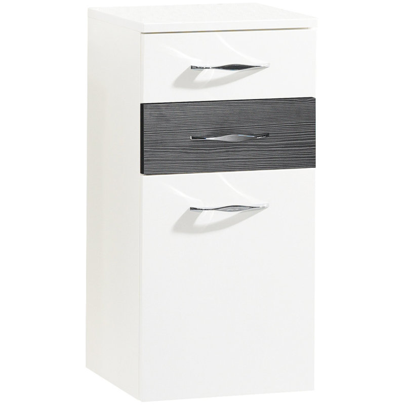 Sceno Bathroom Cabinet, Anthracite pine