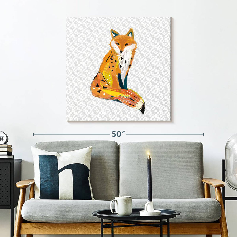 Crowle Trickster Fox, 30" H x 30" W