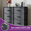 Commode double 8 tiroirs Hou-96862477