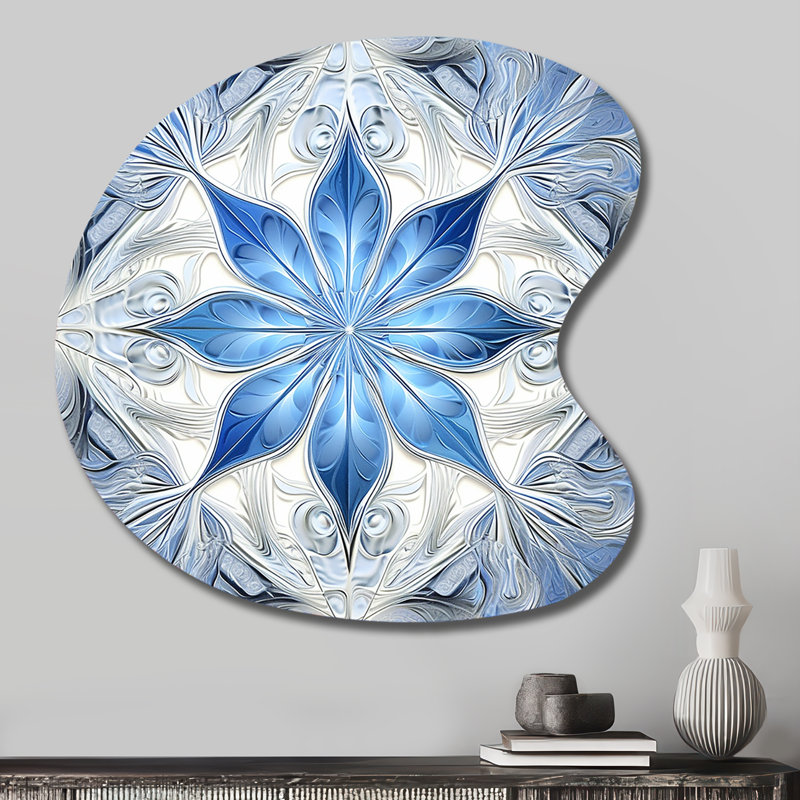 Giovannah - décoration murale géométrique asymétrique en métal, reproduction d'art moderne de forme unique, H 27 po x l 27 po