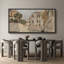 «Rustic Countryside Venetian Canal Scene», reproduction d'art sur toile-98042058-111176871