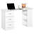 Minimalist Office Desk with Ample Storage and Adjustable Setup